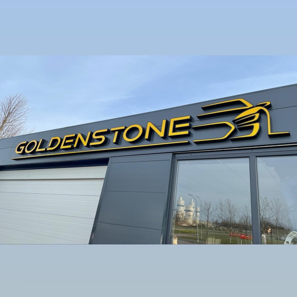 Gevel Reclame Lichtbord Blokletters