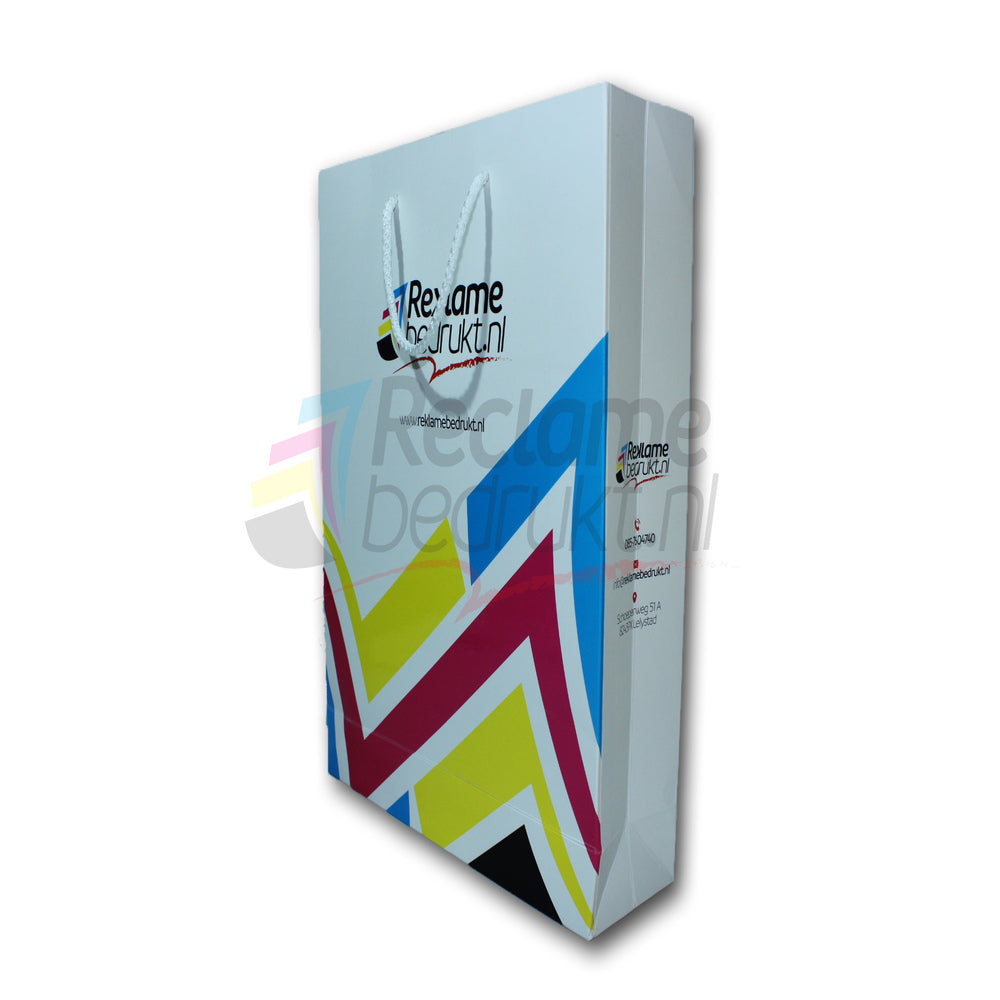 Luxe kraft tassen met logo