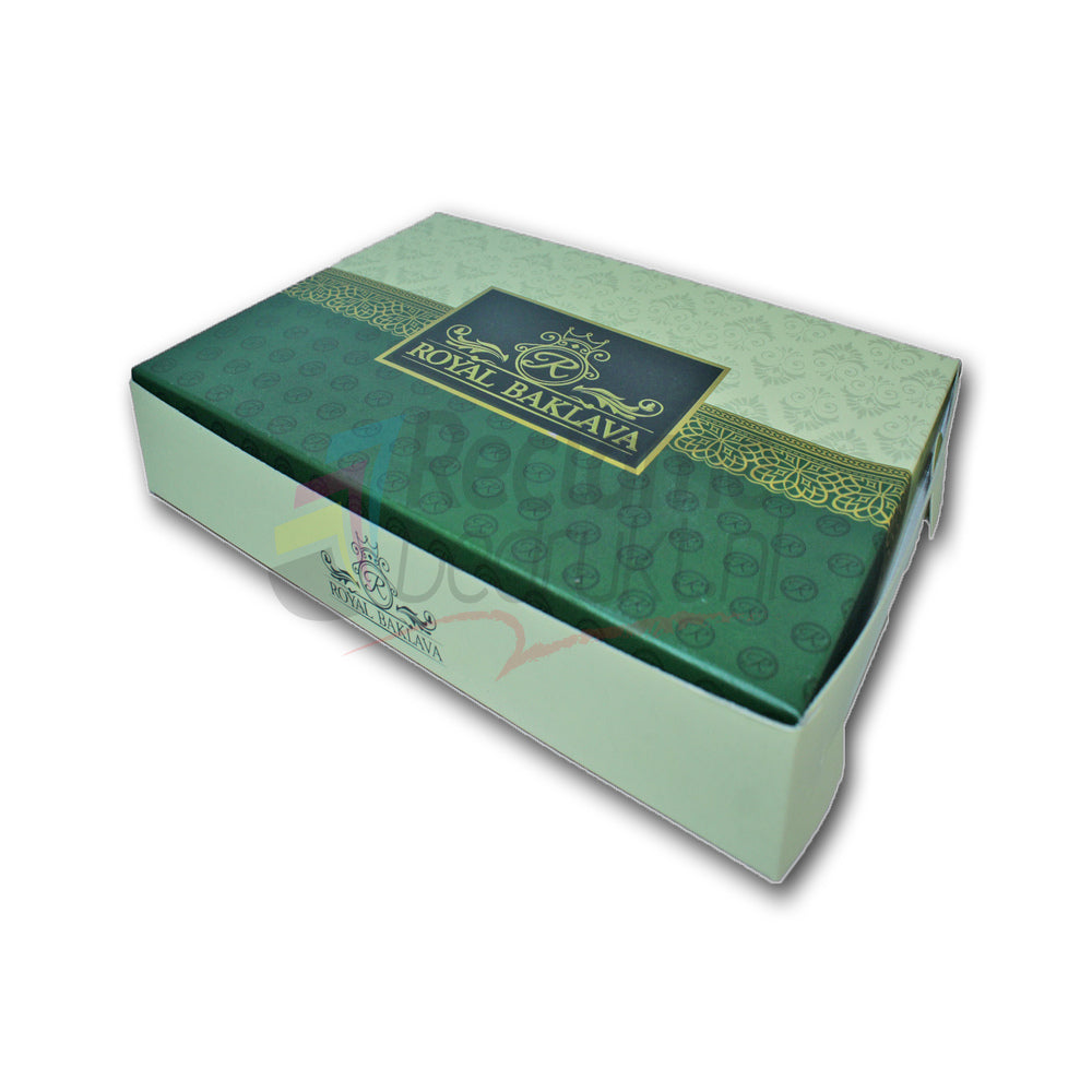 Offset drukken doos binnen en buitenkant bedrukt.