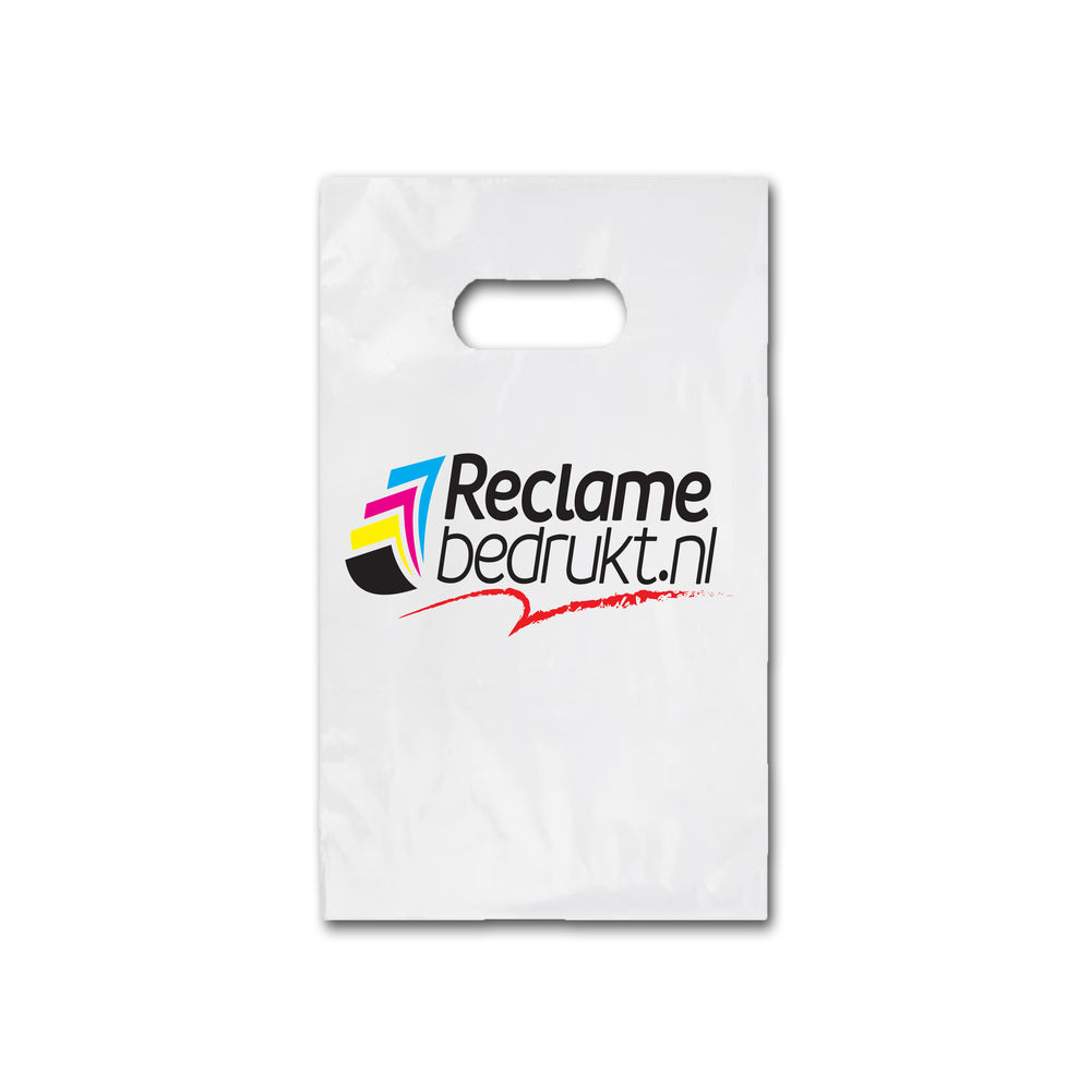 Plastic tassen met logo